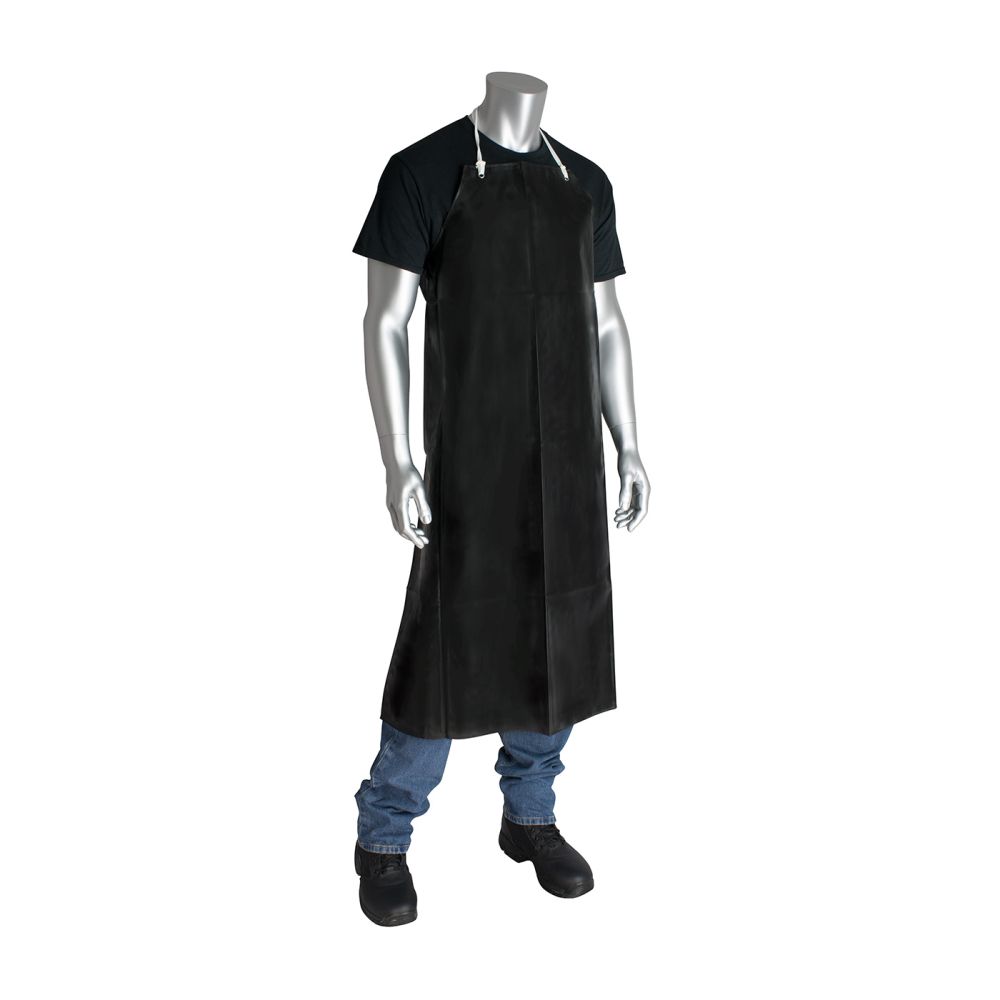 PIP Black Neoprene Chemical Apron