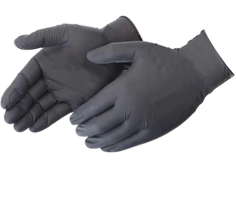 DuraSkin Black Nitrile 6mil Glove Sz: MD