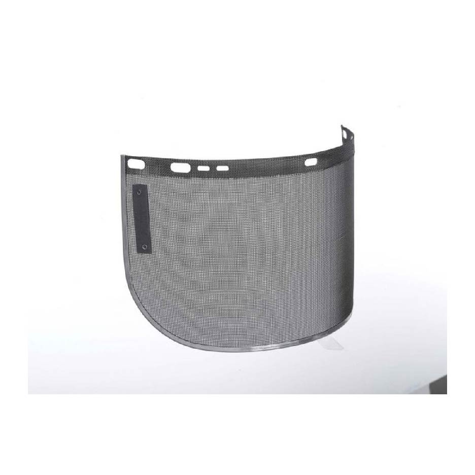 F60 Wire Mesh Face Shield Black