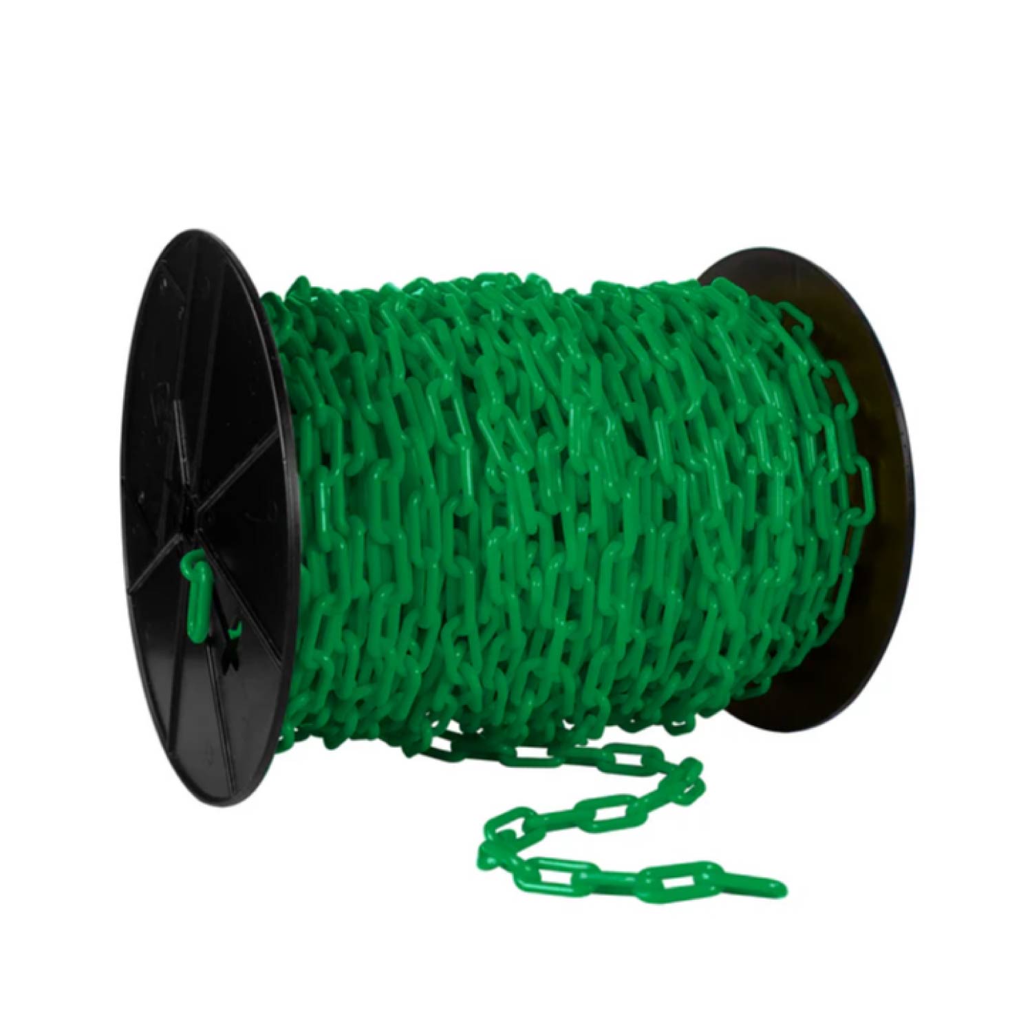 1.5 in. (#6, 38mm) x 100 ft. Green