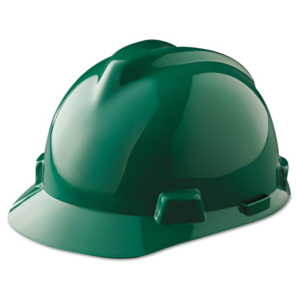 MSA V-Gard Green Cap Hard Hat