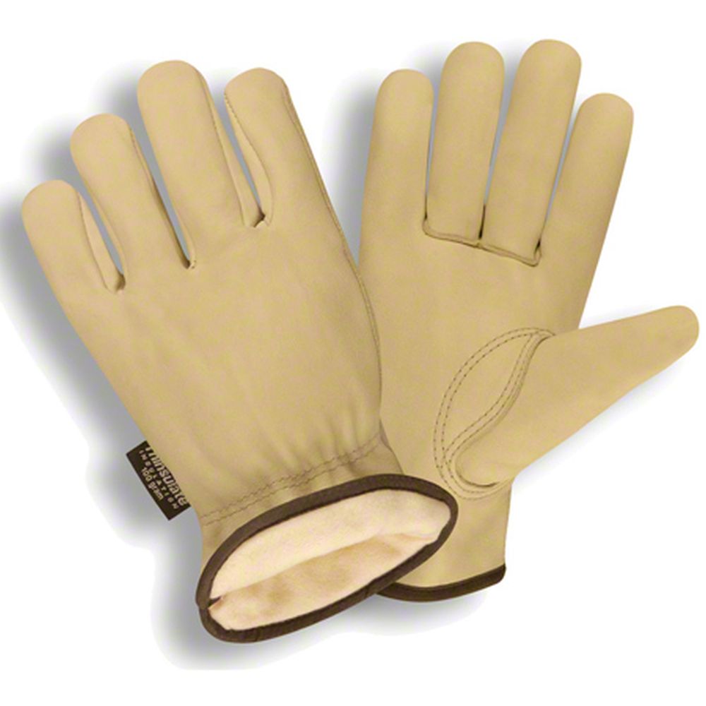 Insulated Cowhide Leather Drivers Glove