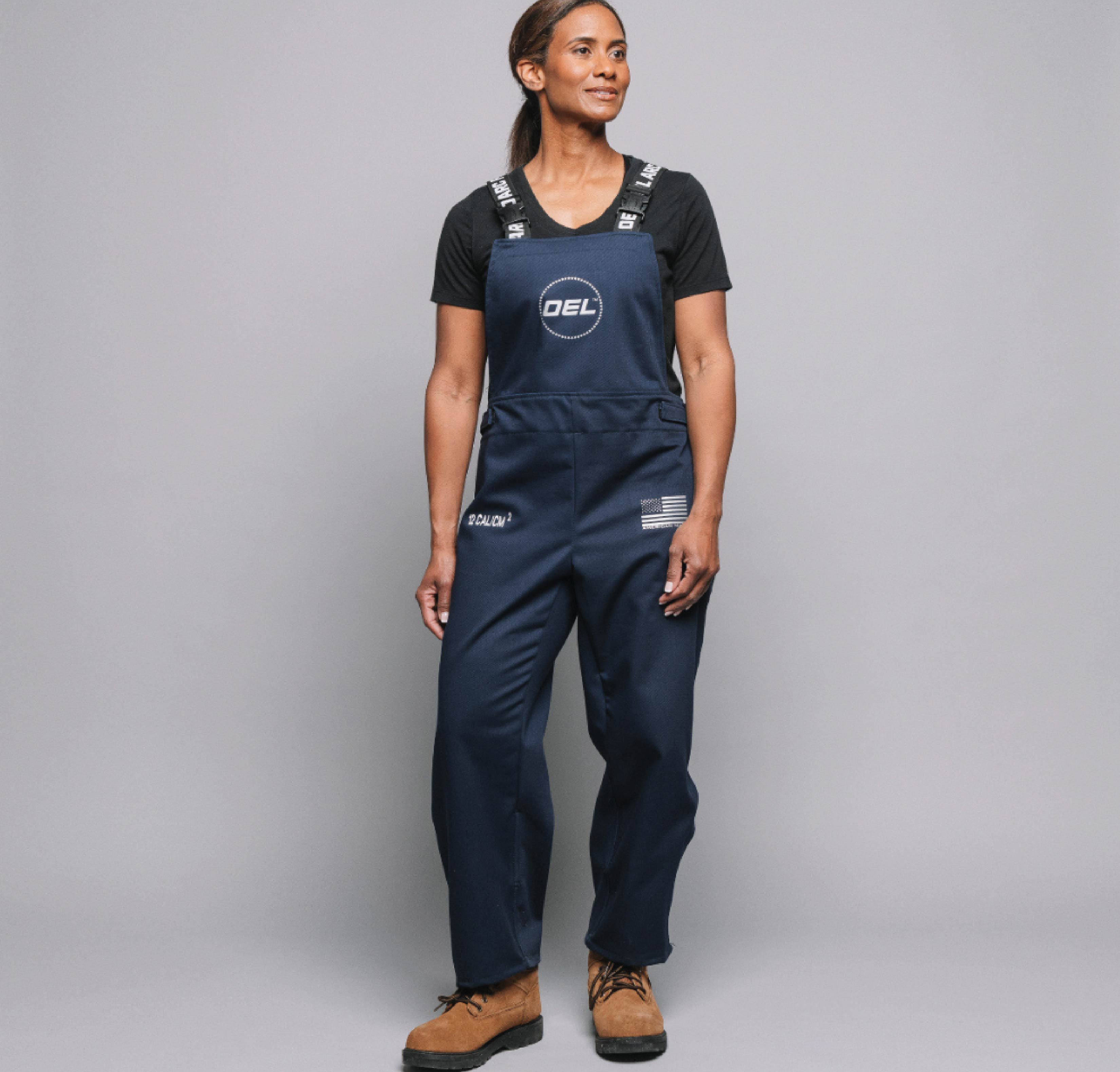 12Cal-BibOverall-3XL-Navy-Womens