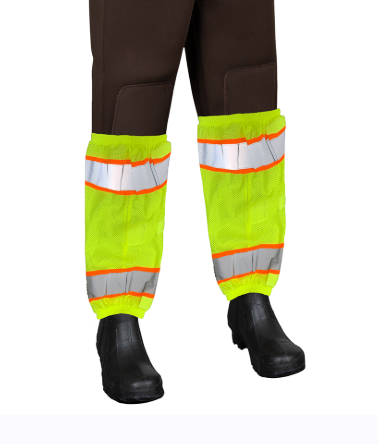 Leg Gaiters Class E Yellow w/ Orange