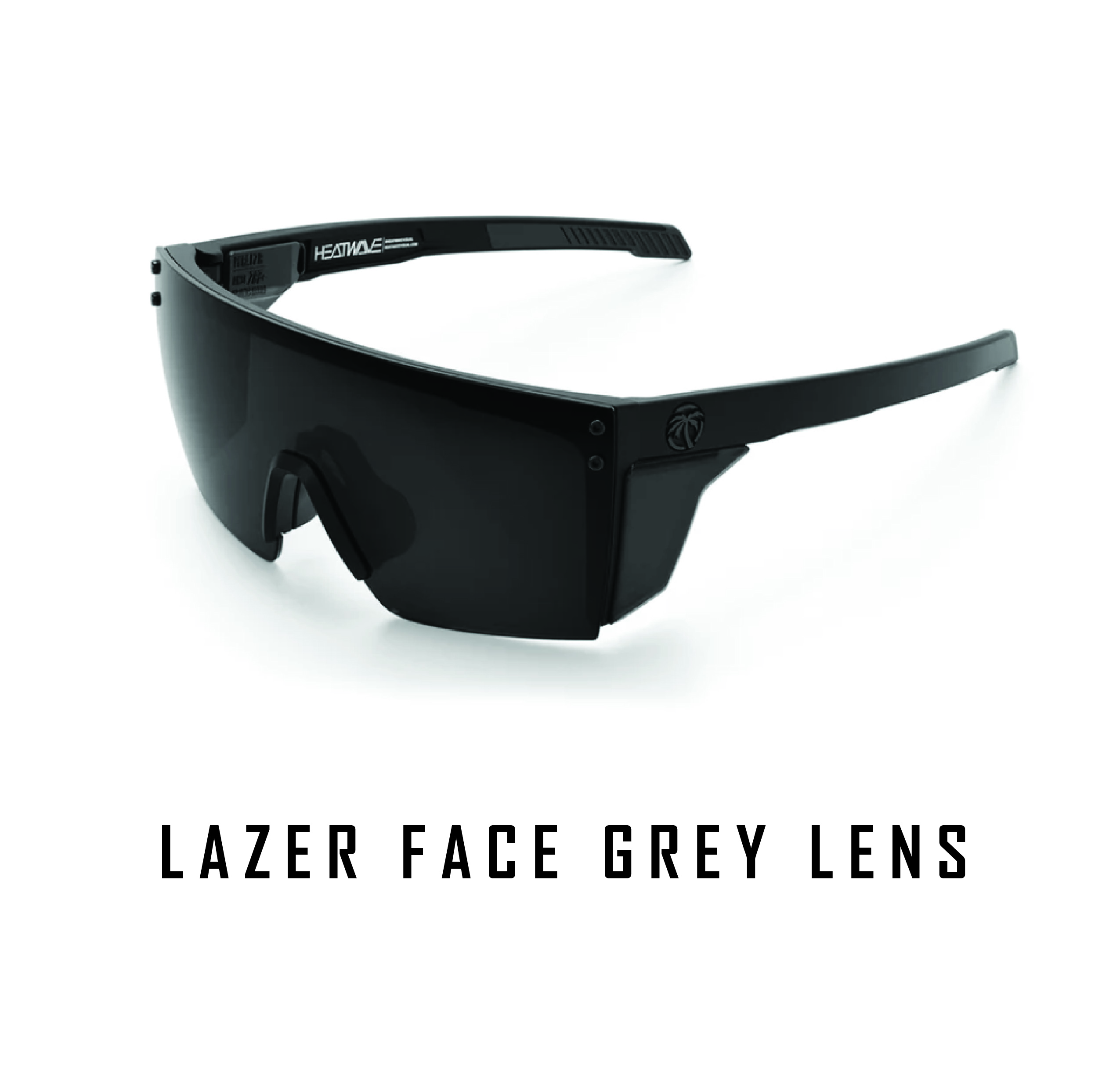 HEATWAVE Lazer Face Black Frame Gray Len