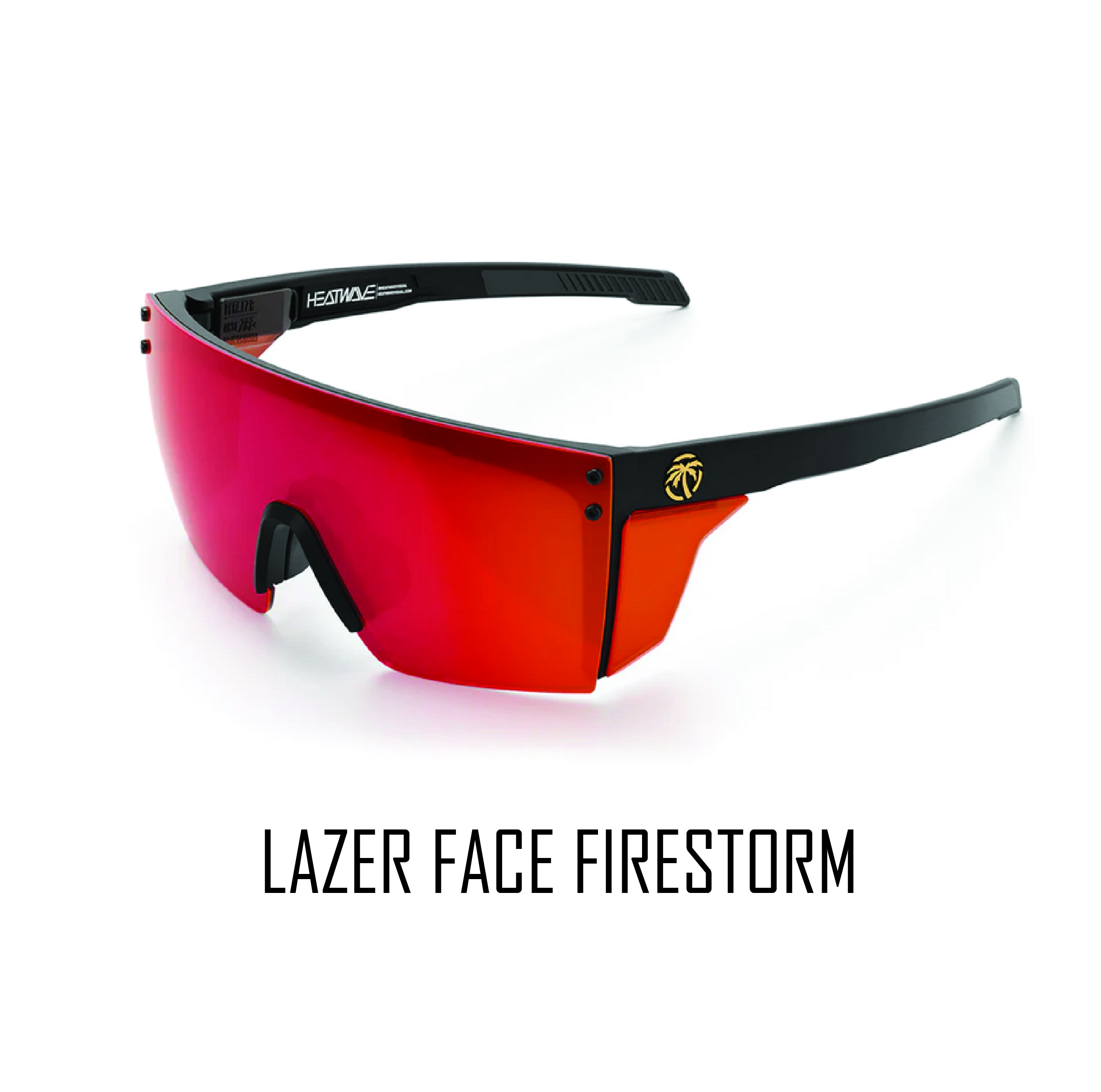 HEATWAVE Lazer Face Firestorm Lens Z87+