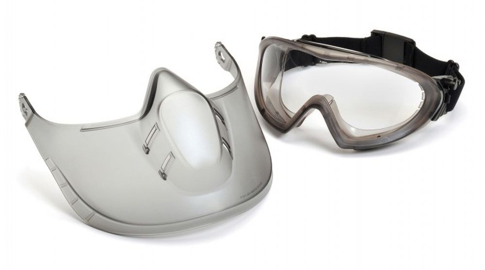 Pyramex Capstone Chemical Goggle Shield
