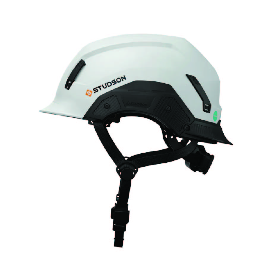 STUDSON HELMET CLASS E TYPE II WHITE L/X