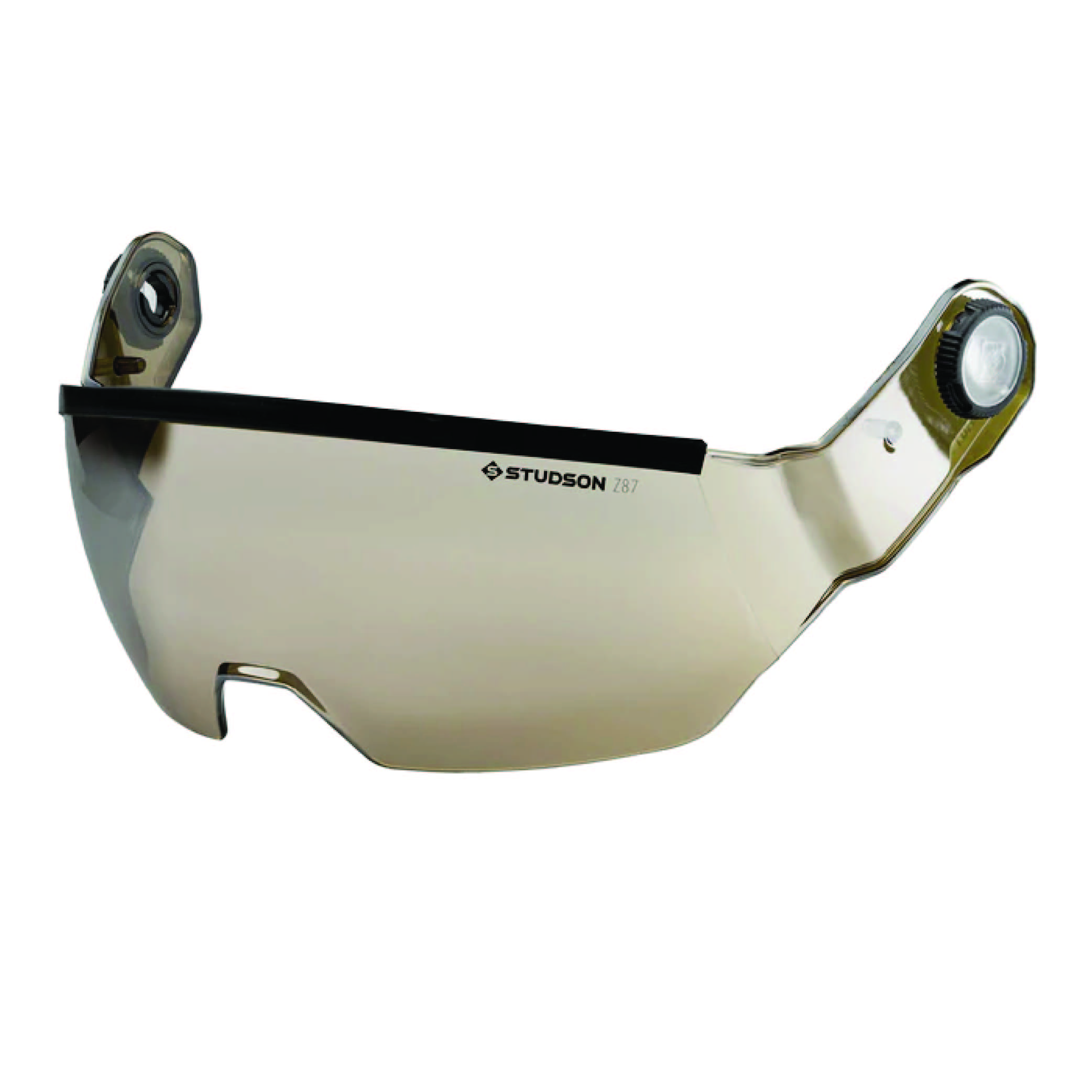 Studson Amber/Silver Mirror Half Shield